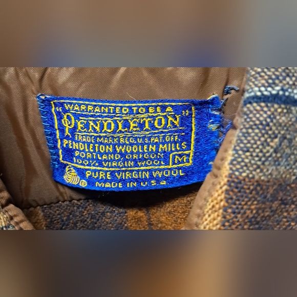 Pendleton Wool Flannel Size M - Picture 3 of 3